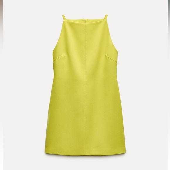New ZARA Short Halter Dress ZW Collection - Picture 4 of 8